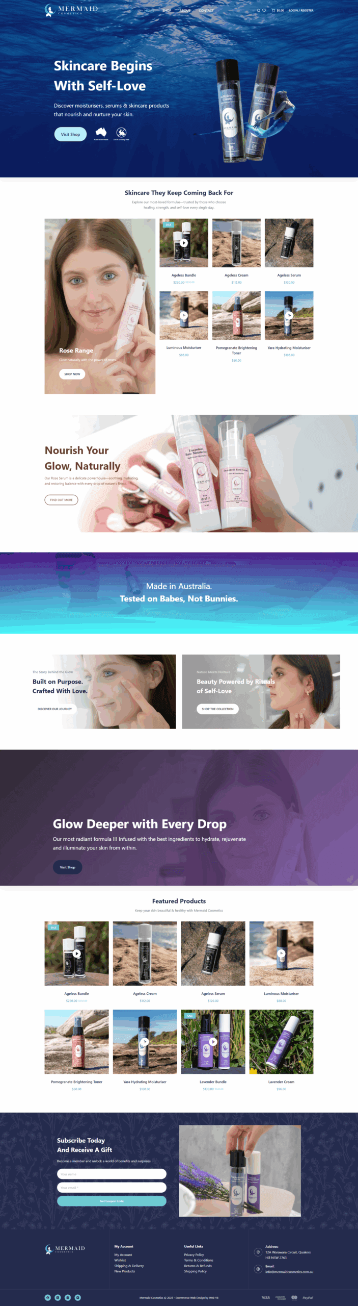 Mermaidcosmetics au